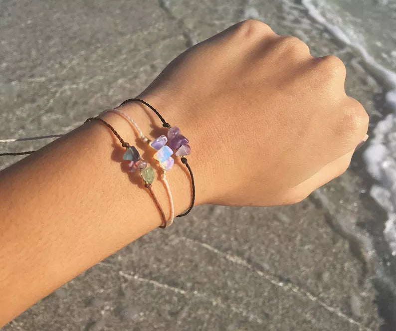 Crystal Wish Gold Beads handcrafted