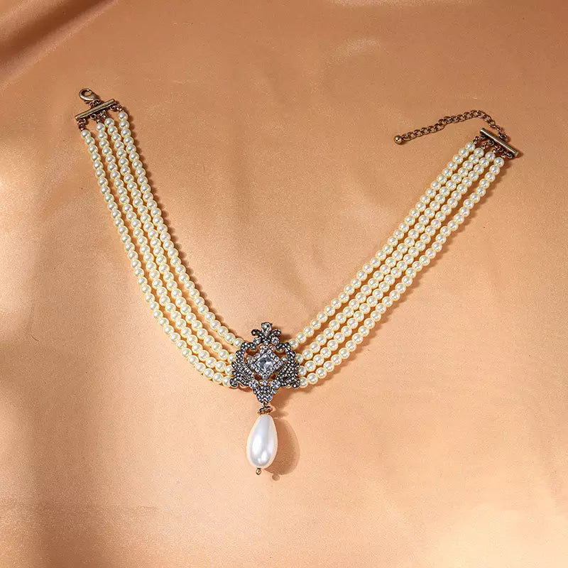 Pearl Handcrafted Necklace