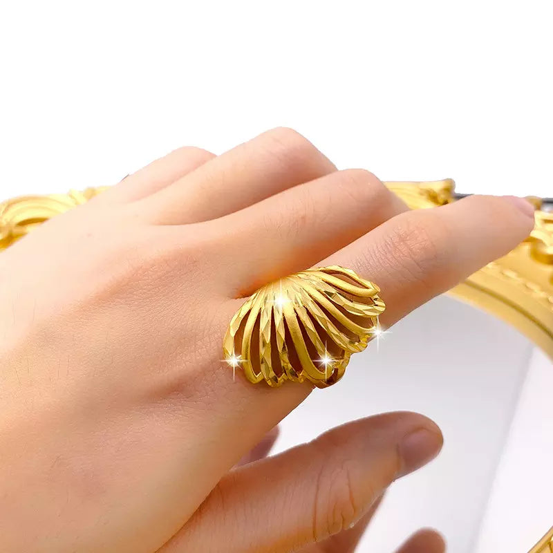 Brass Adjustable Ring