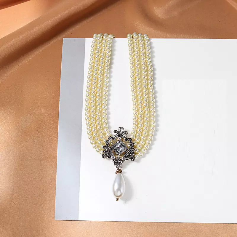 Pearl Handcrafted Necklace