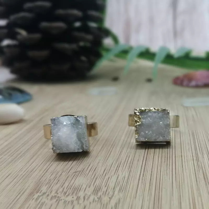 Handcrafted Natural Stone Ring