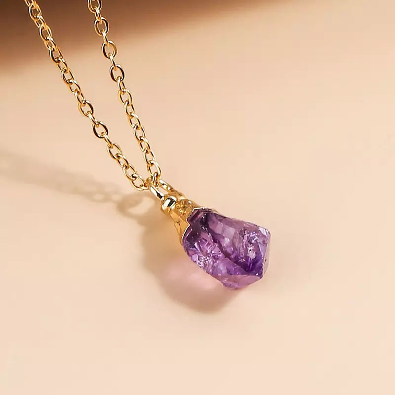 Irregular Natural Stone Necklace