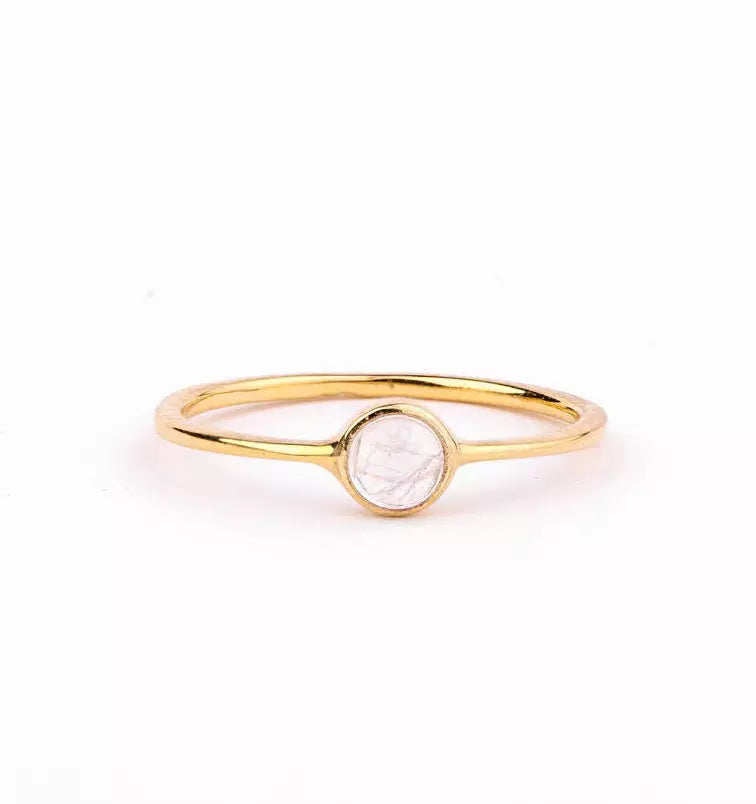 Handcrafted Ring 18k Gold Plated