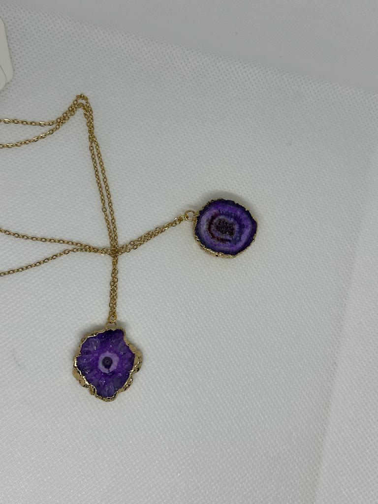 Irregular Crystal Flower Lace Necklace